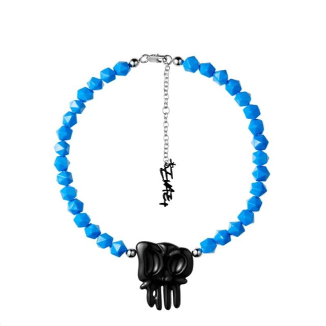Punk Gothic Bead Neckpiece