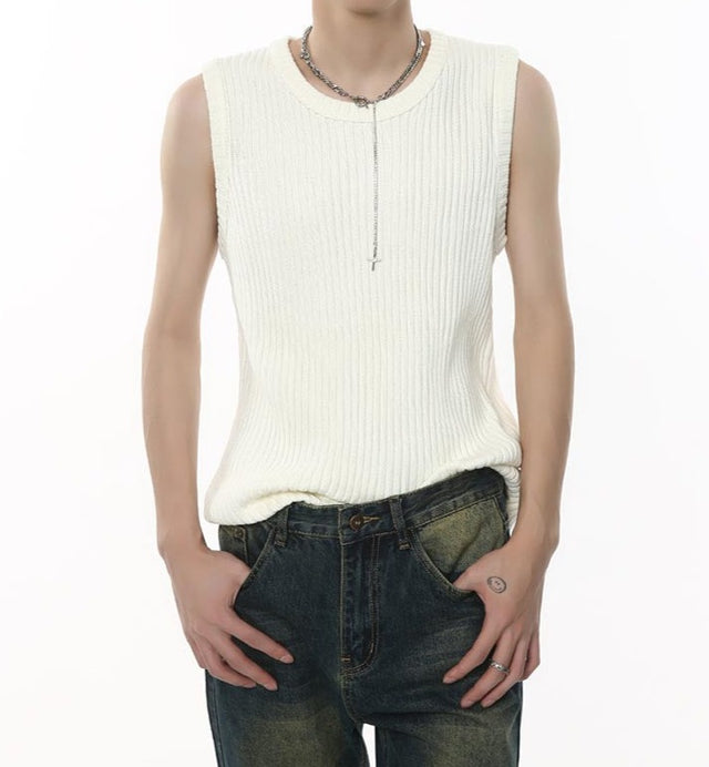 Knit Singlet Vest