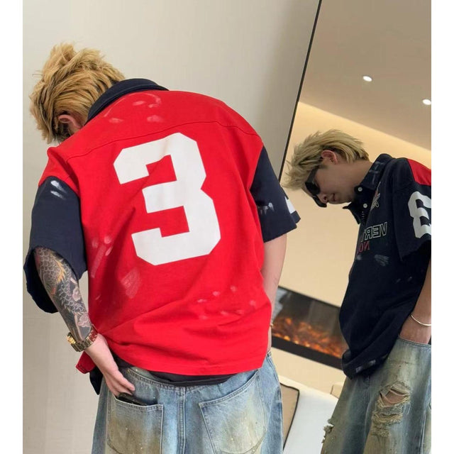 Stained Big 3 Tee (2 colors)