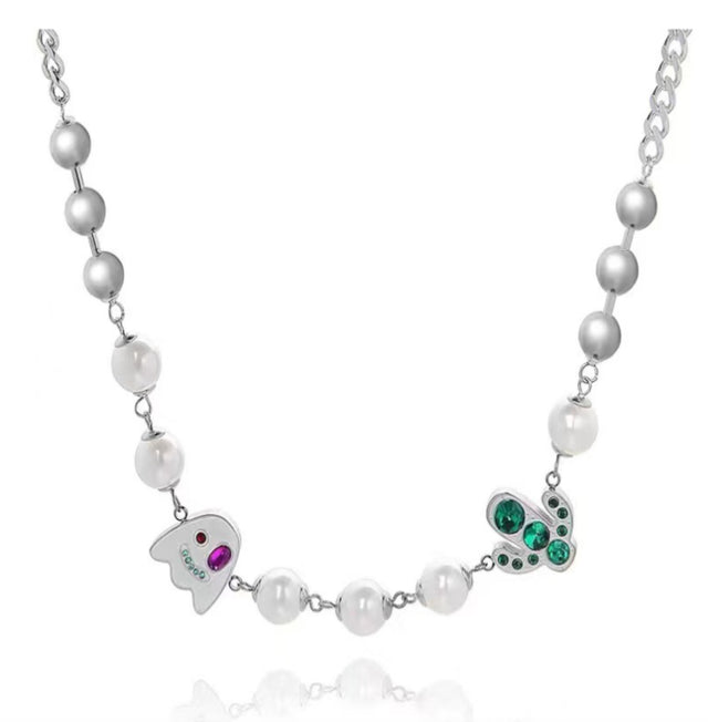 Cactus Pearl Neckpiece