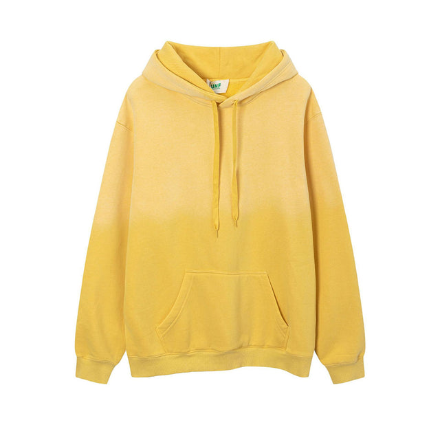 Plain Acid Fade Hoodie