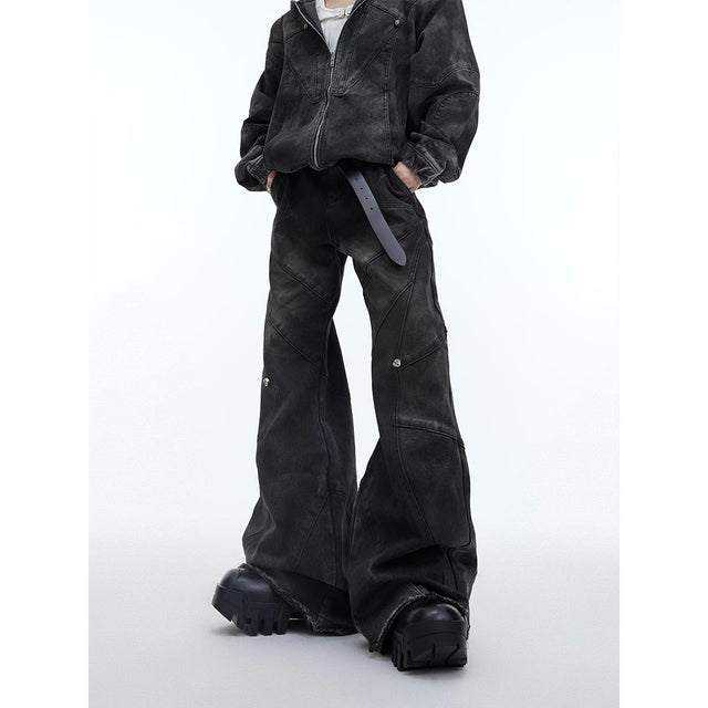 Washy Wars Hooded Denim Co-ord