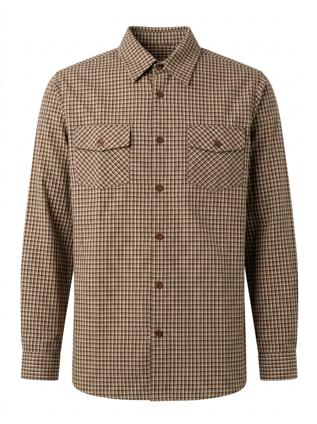 Doha Plaid Longsleeve Shirt