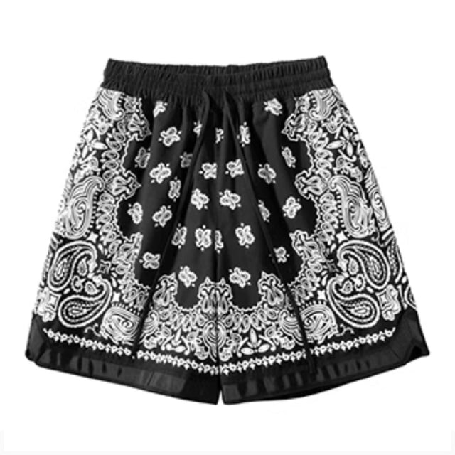 PAISLEY SWEAT SHORT