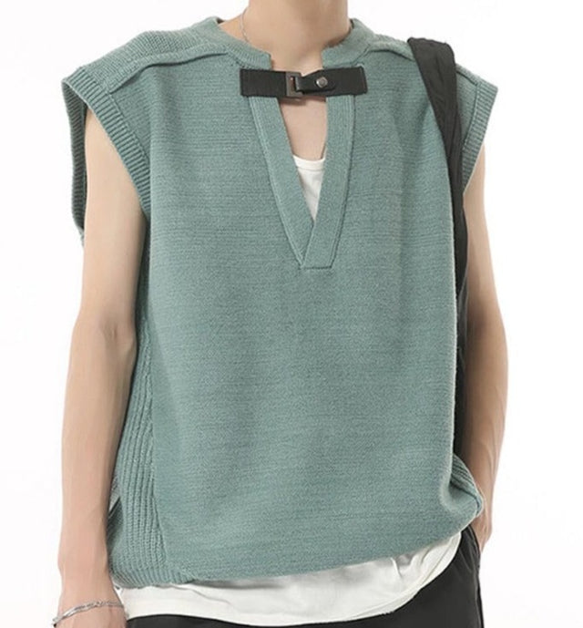 Vin Knit Sleeveless Vest