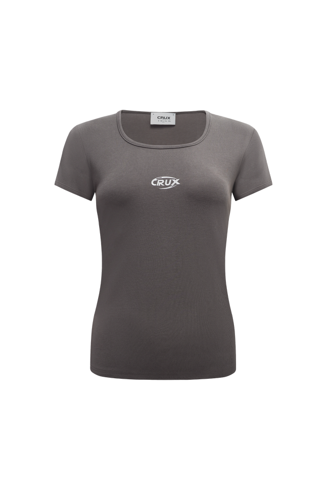 Spandex Low Neck Top