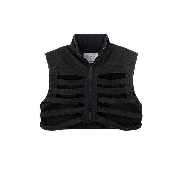 HARDER RIB DENIM VEST