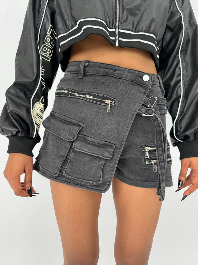 Baddie Denim skirt