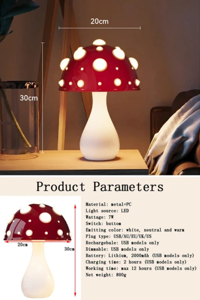 The Mushroom Lamp