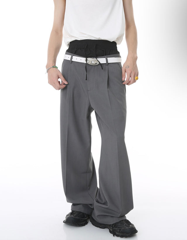 Duo Style Plain Pants