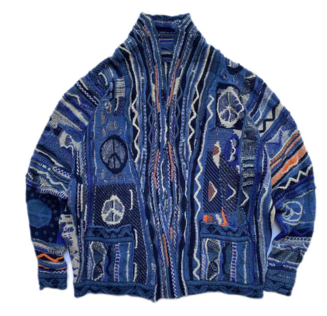 Blue Aztec Sweatshirt