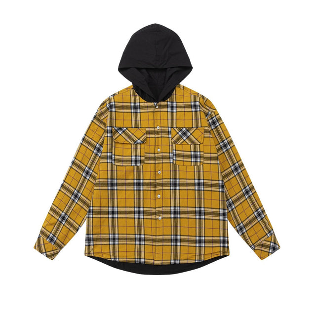 Yellow Hood Check Shirt