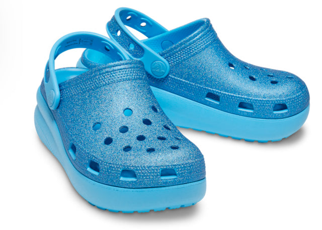 Classic Platform Glitter Clogs
