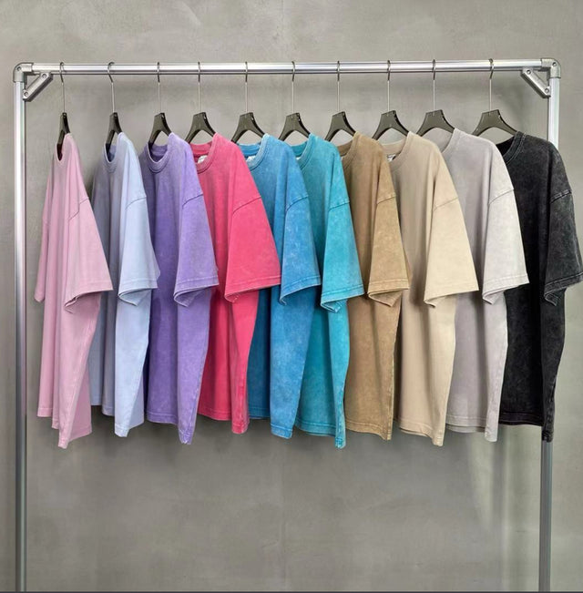 Color Acid Plain Tee