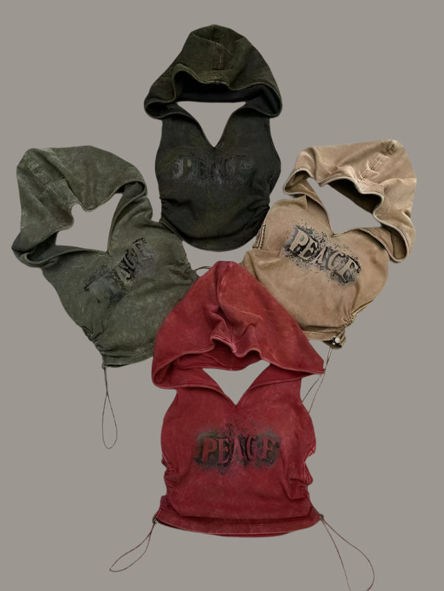 Acid Hooded Top