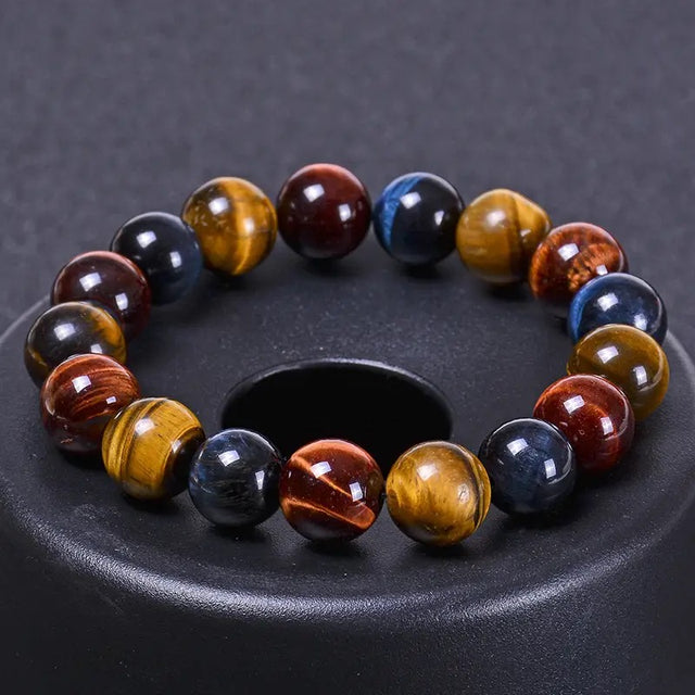 TIGER EYE BEAD BRACELET