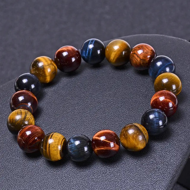 TIGER EYE BEAD BRACELET
