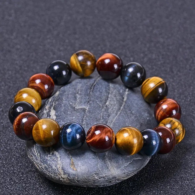 TIGER EYE BEAD BRACELET