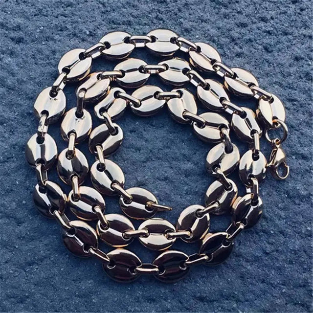 COWRIE STEEL LINK CHAIN
