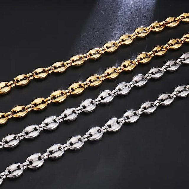 COWRIE STEEL LINK CHAIN