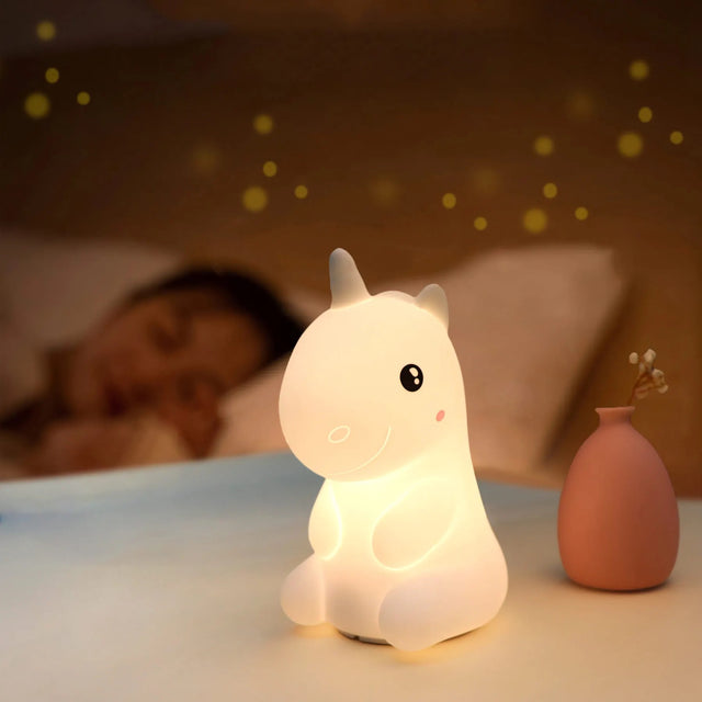 silicon unicorn night light