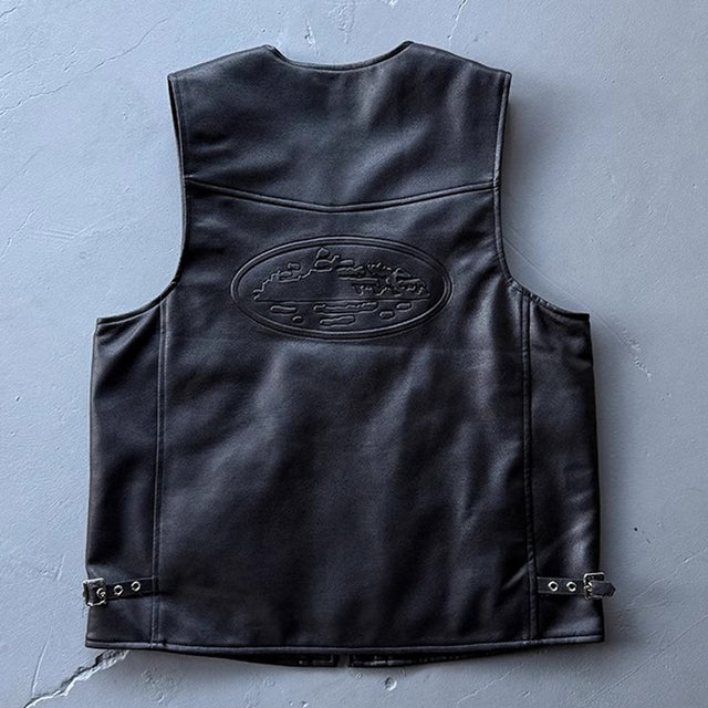 Wubi Leather Vest