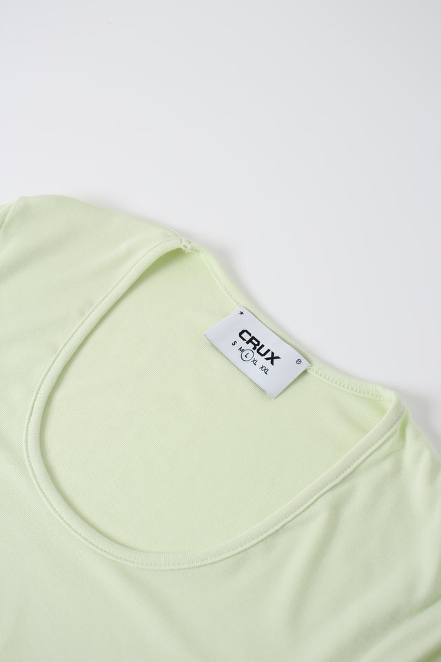 Spandex Low Neck Top