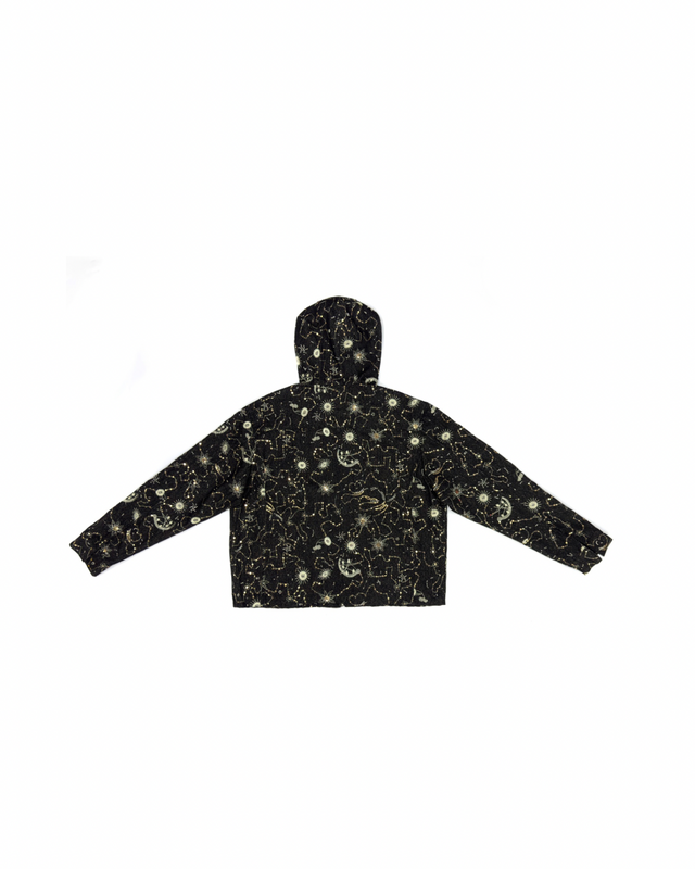 Flamy Denim Hoodie (CORD)