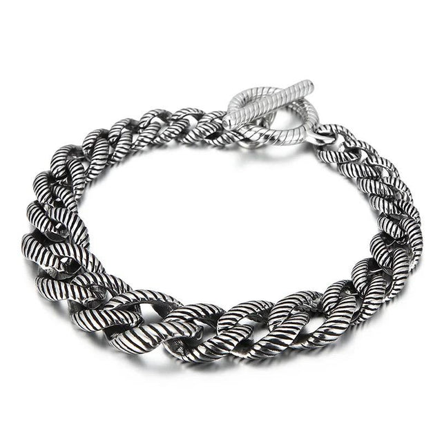 Line Cuban Bracelet