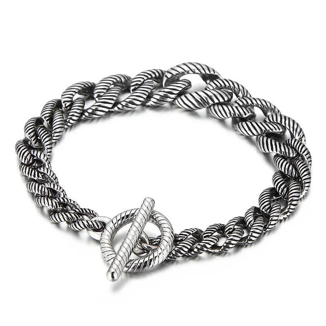 Line Cuban Bracelet