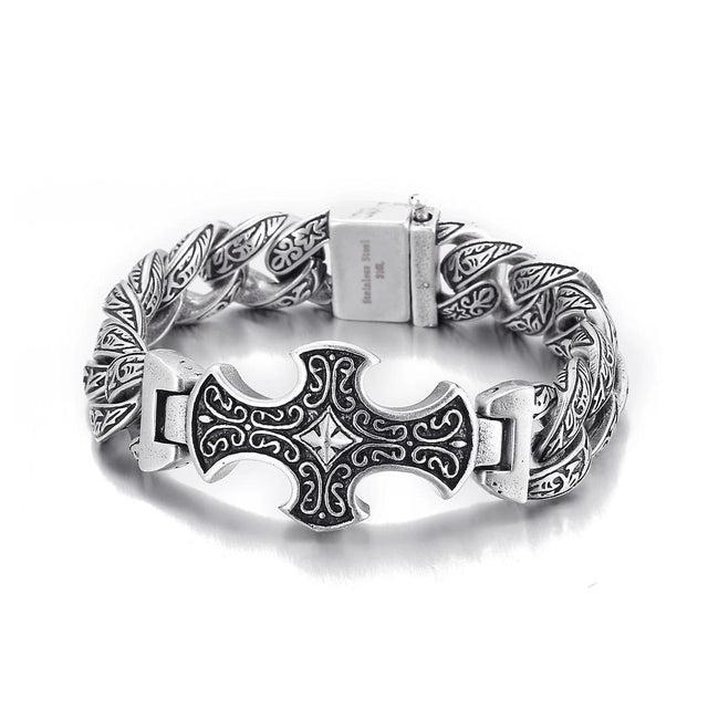 Crusader Cuban Bracelet
