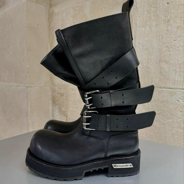 Leather Punk Boot