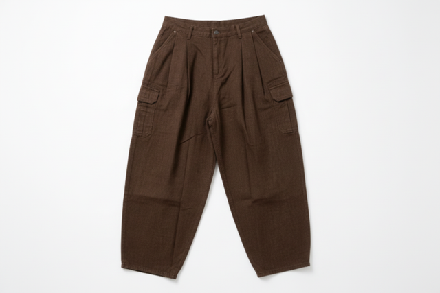 Brown Cargo Pants Hero Shot