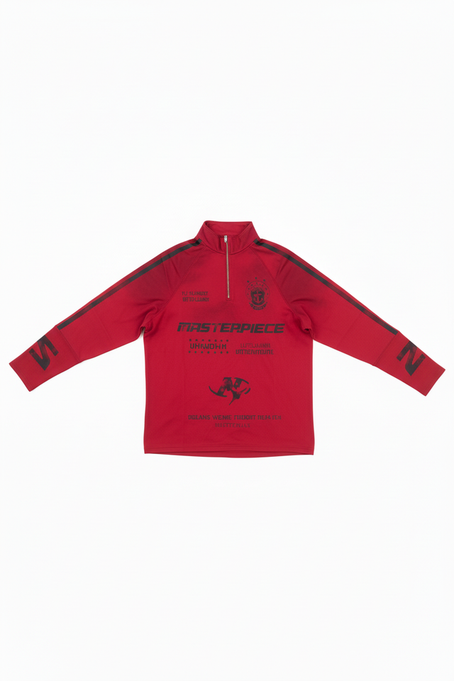 Front view - perfectly straight and upright