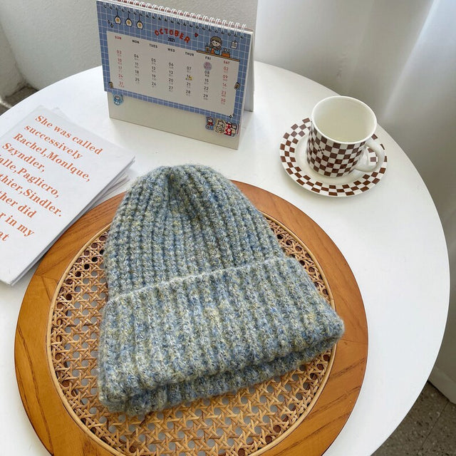 Rainbow Knit Hat