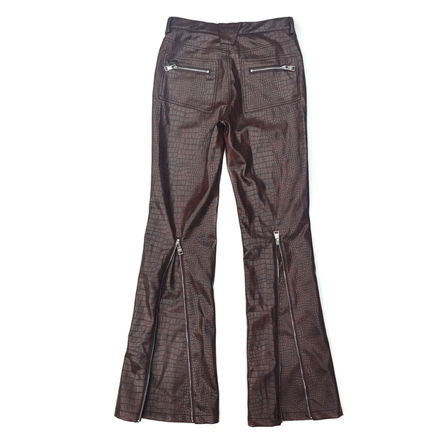 Oz Croc Leather Pant