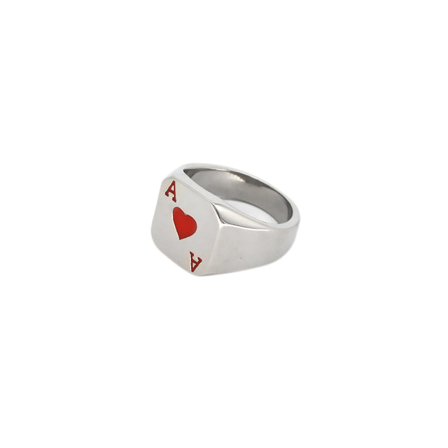 A Red Heart Ring