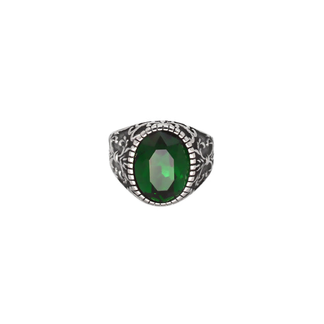 Cozas Gem Silver Ring