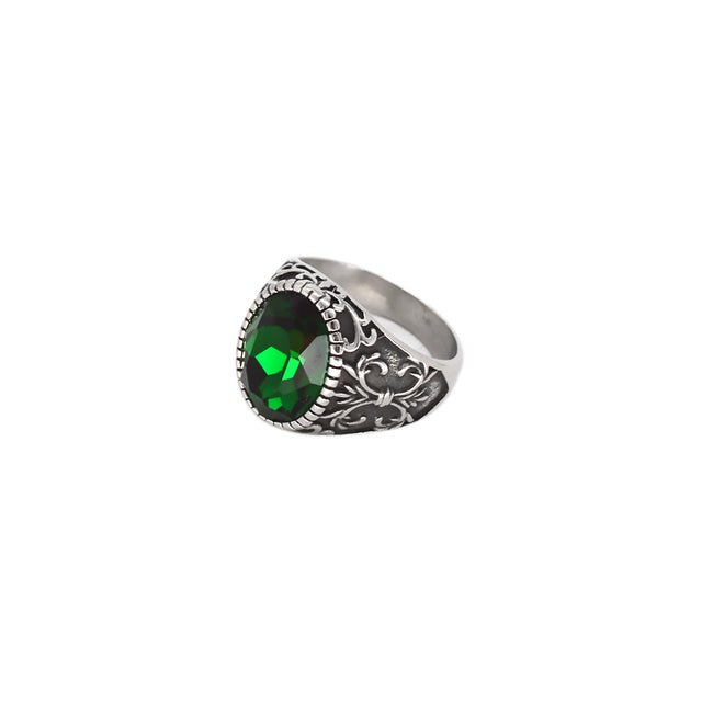 Cozas Gem Silver Ring