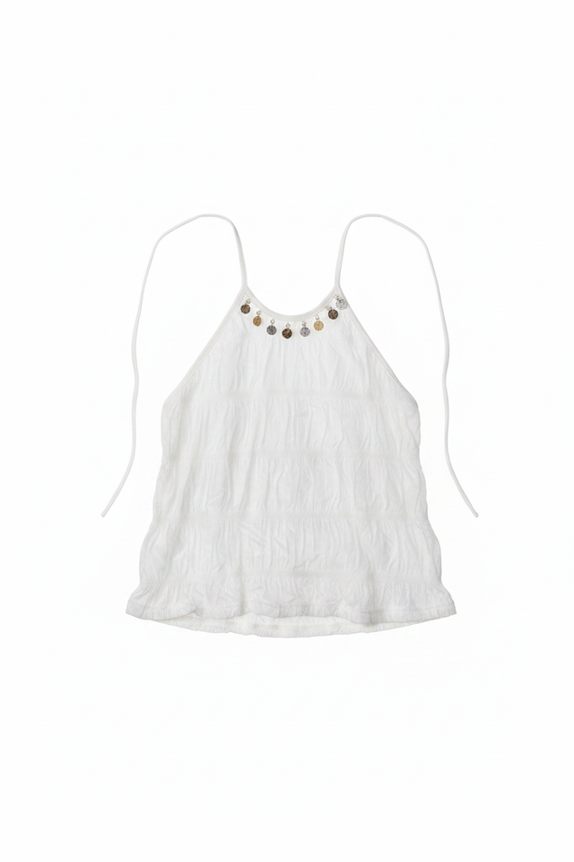Bizu Backless Bead Top by ENO