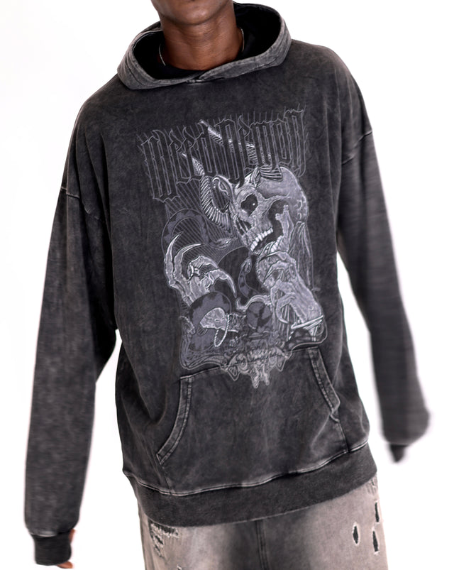 DARK ACID FADE HOODIE