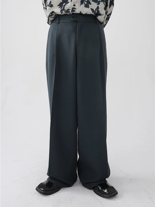 80s style plain pants
