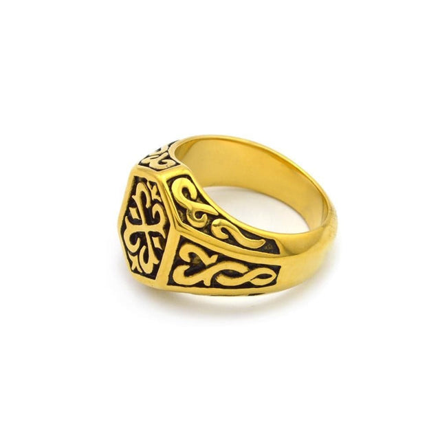 THOR GOLD RING by CRUX