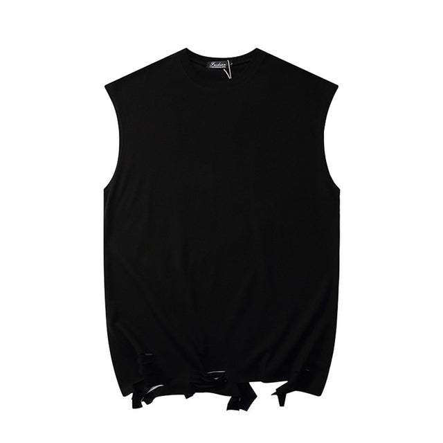 PLAIN RIPPED ARMLESS