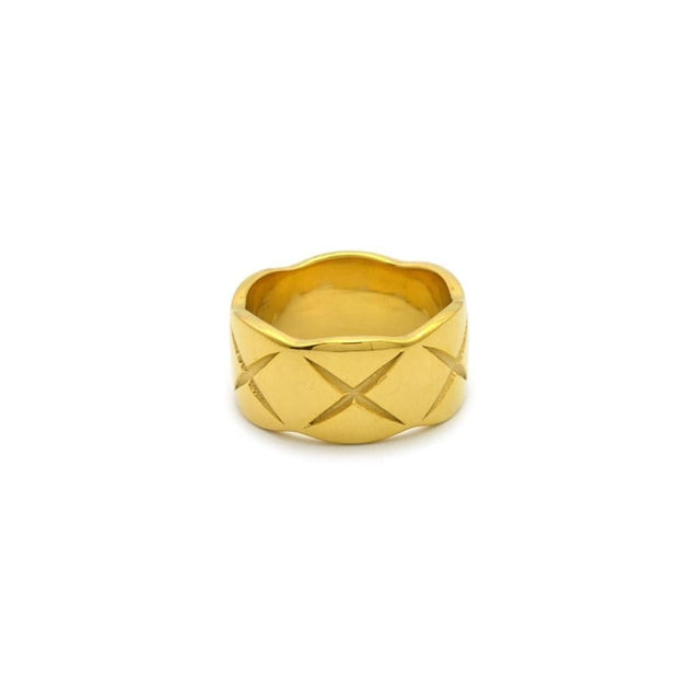 MARSHMELLOW GOLD RING