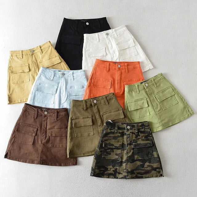 MINI CARGO SKIRT