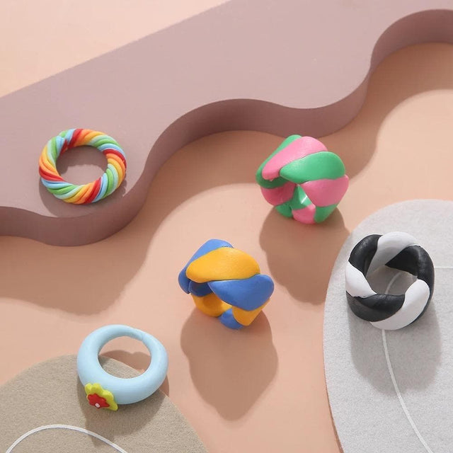 POLYMER 2-COLOUR RING