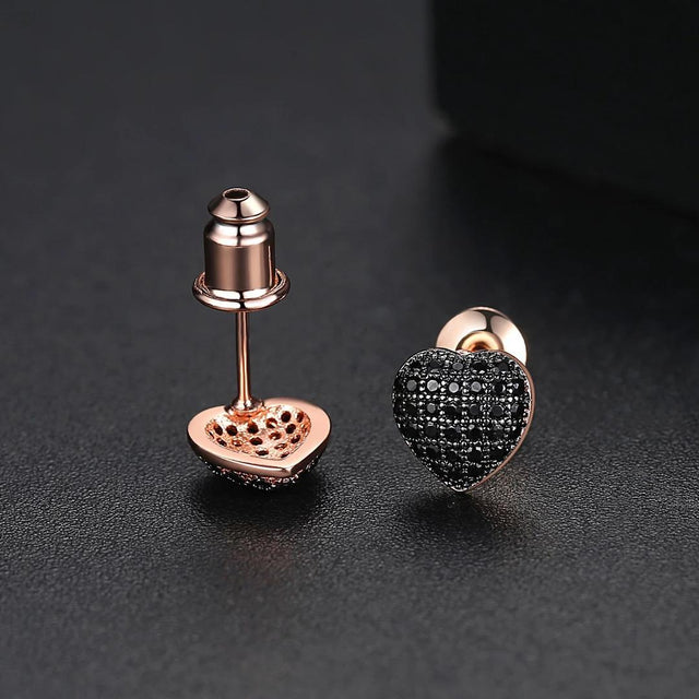 BLACK OPAL EARRING