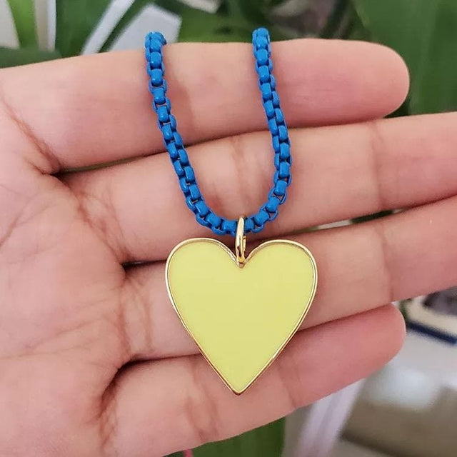 ENAMEL HEART PIECE
