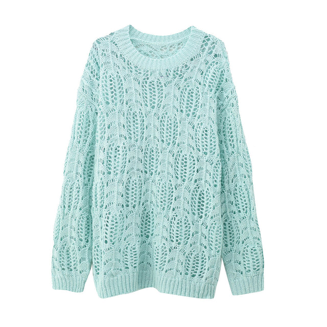 AUTUMN KNITTED SWEATSHIRT